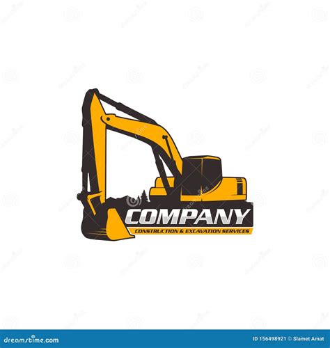 Mini Excavator Logo Vector Images (over 100) 